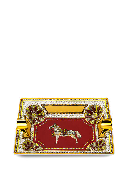 Aztec Horse Gold Mosaic Porselen Puro Küllüğü