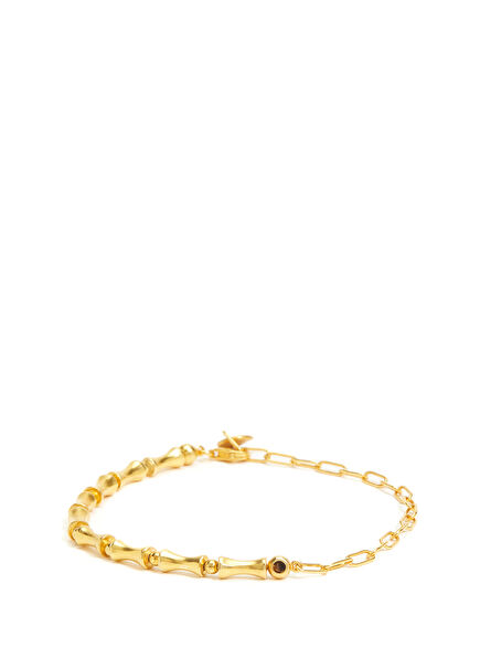 Bone Chained Womens Gold Bracelet