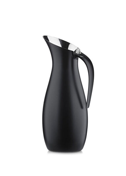 Rocks Matte Black Steel Jug 1 L