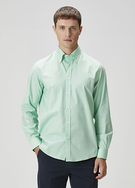 Green Cooper Fit Sports Shirt