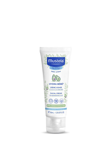 Hydra Bebe Moisturizing Baby Child Face Cream with Avocado 40 ml