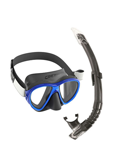 Cressi Combo Fiji & Gamma Black & Blue Diving Kit