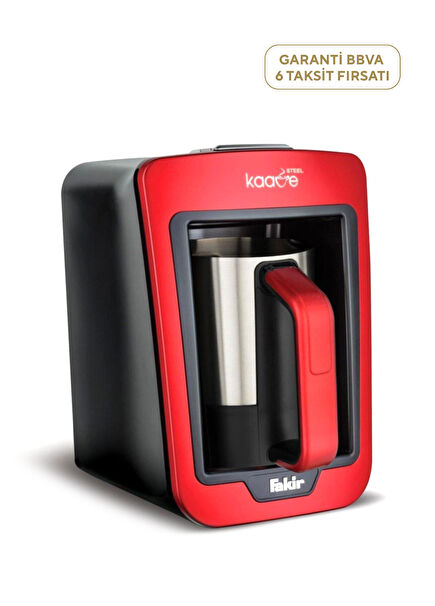 Kaave Steel Rouge Turkish Coffee Machine