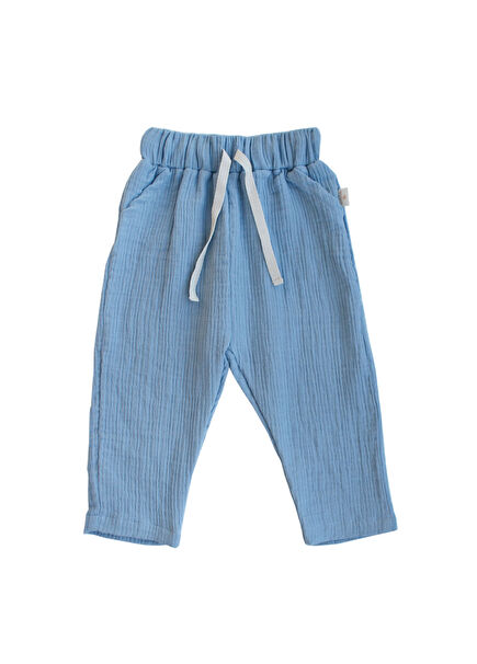 Muslin Blue Boys' Pants
