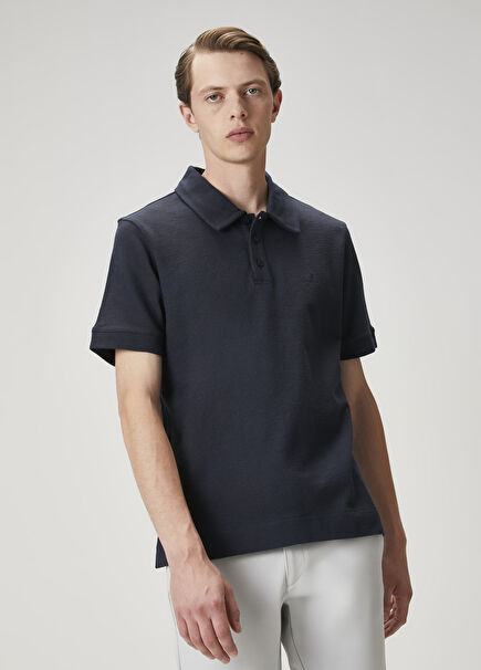 Navy Blue Polo T-Shirt