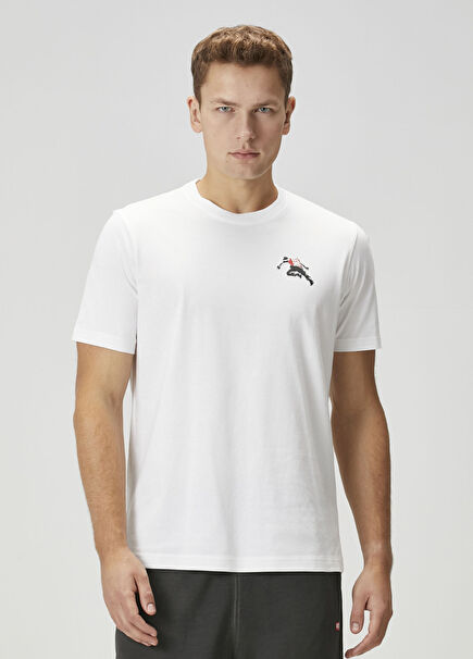 Adjust Beyaz T-shirt