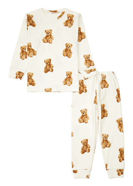 Colorful Corduroy Girls 2 Pieces Pajama Set