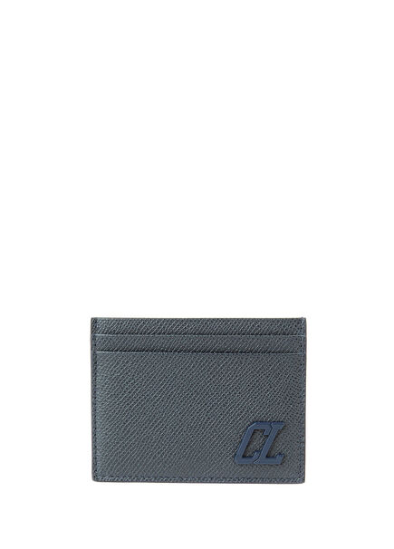 Groovy Navy Blue Mens Leather Card Holder