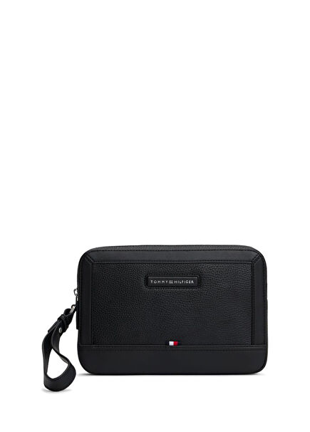 Central Black Men's Shaving Bag