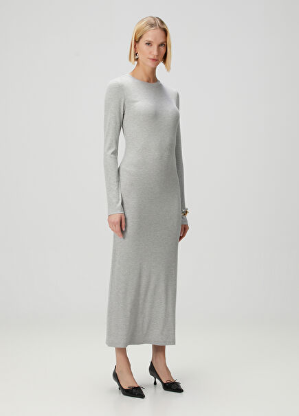 Jo Grey Maxi Dress