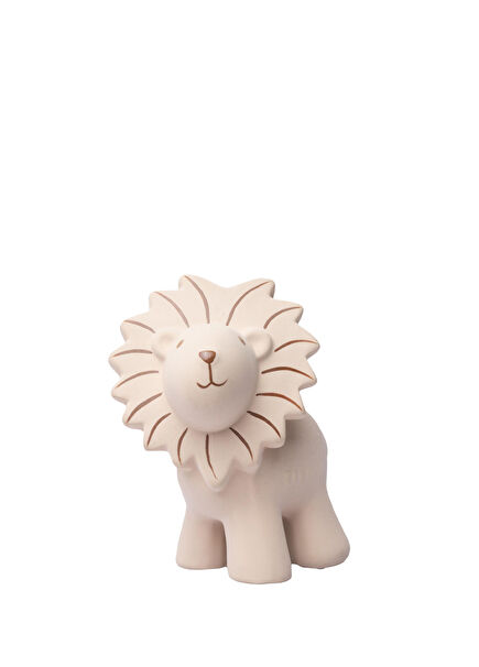 Lion Bej Kauçuk Diş Kaşıyıcı ve Banyo Oyuncağı 