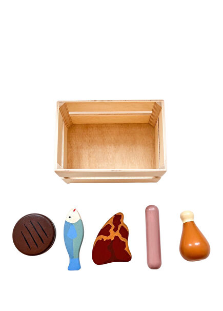 Ahşap Protein Kasası Oyuncak Seti
