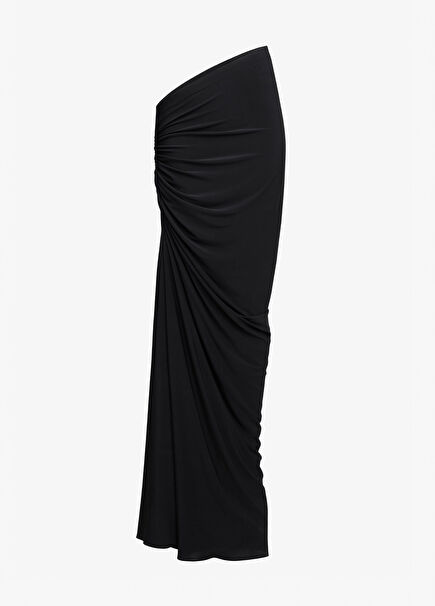 Siyah Maxi Etek