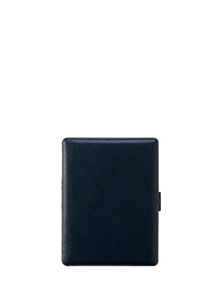 Cosmos Noblesse Leather Navy 9-Pack Long Cigarette Case