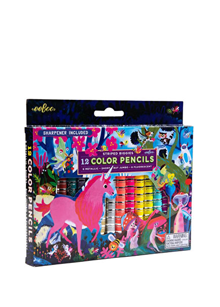 Magical Creatures 12-Pack Large Dry Crayons
