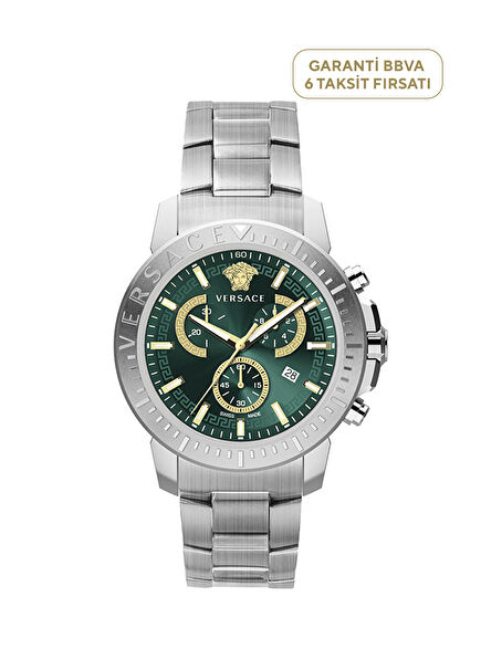 VRSCVE2E00821 Metallic Gray Men's Wrist Watch