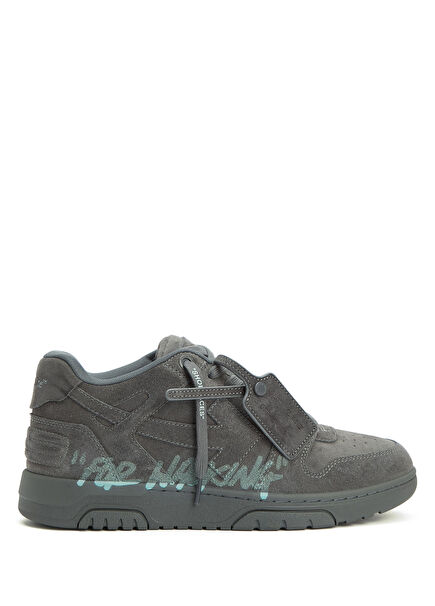 Out Of Office Koyu Gri Erkek Süet Sneaker