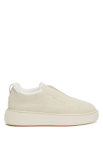 Victory Beige Women's Suede Sneakers