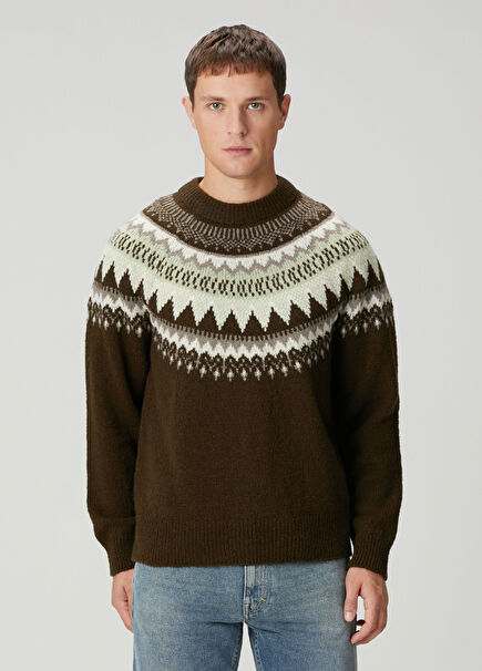 Norwegian Kahverengi Yün Kazak