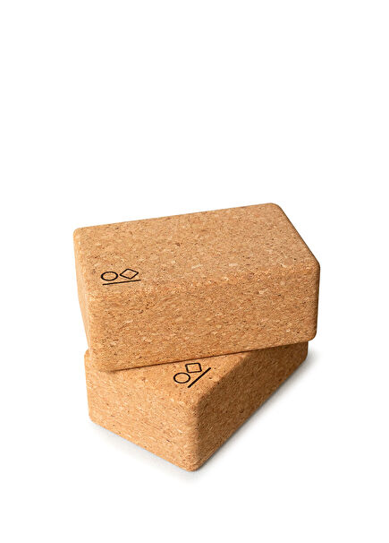 İkili Standart Mantar Yoga Blok Seti