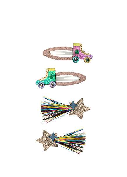 Rollerskate 4-Pack Girls Buckle
