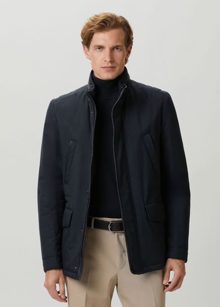 Navy Blue Parka