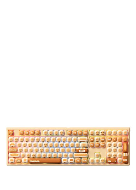 Monsgeek MG108B Bun Wonderland RGB Kablosuz Hotswap Mekanik Gaming Klavye