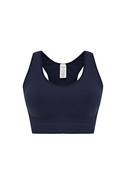 Aria Seamless Bra Night Blue Kadın Spor Sütyeni