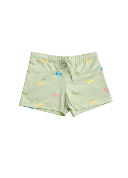 Sweet Snail UV Korumalı Erkek Çocuk Boxer Mayo