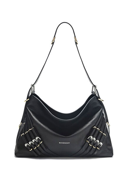 Voyou Medium Black Women's Leather Bag