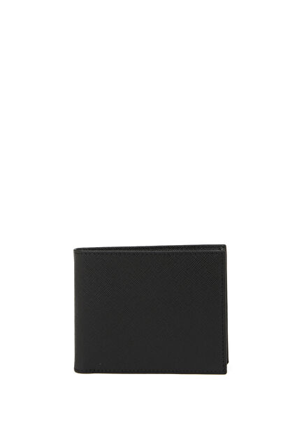 Black Men's Leather Wallet