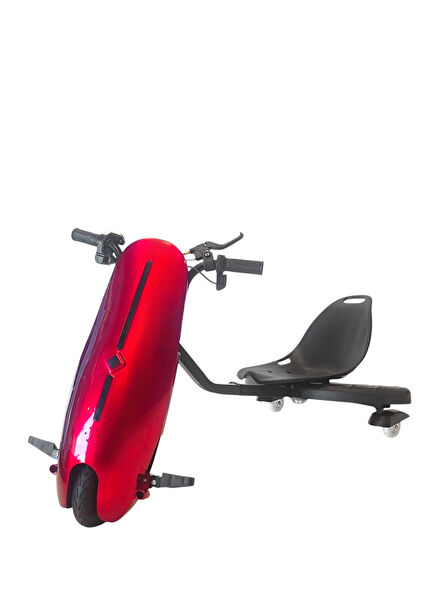 Drift Car Street Dance Red Electric Skateboard Scooter