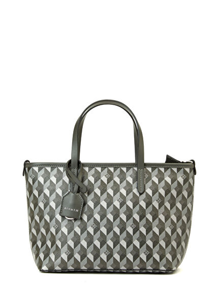 Grey Monogram Women's Bag