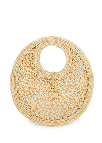 Le Petit Rond Spiaggia Women's Raffia Beach Bag