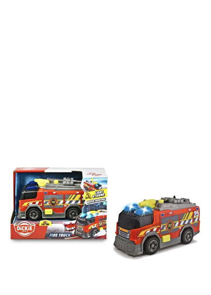 Sesli ve Işıklı Su Atma Özellikli İtfaiye Aracı