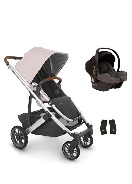 Cruz V2 Cosmo Alice Pembe Seyahat Sistem Bebek Arabası
