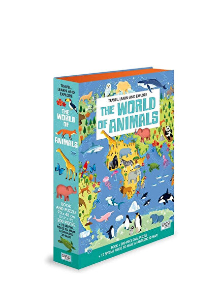 Animal Kingdom Travel Learn and Explore Children's Foreign Language Book