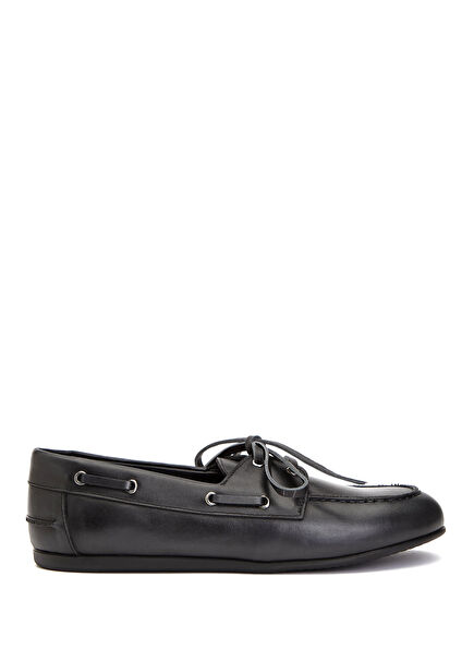 Black Women's Leather Shoes