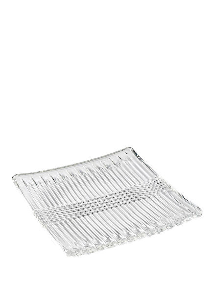 Kare Cam 6'lı Tabak Seti