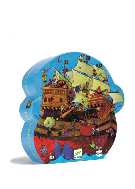 Barbarossa's Boat 54 Parça Dekoratif Çocuk Puzzle