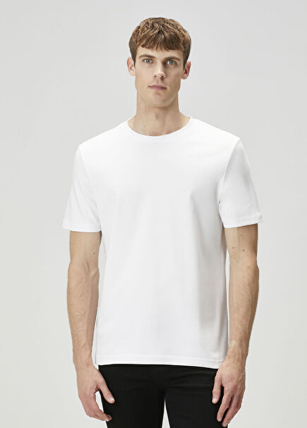 Regular Fit Beyaz T-shirt