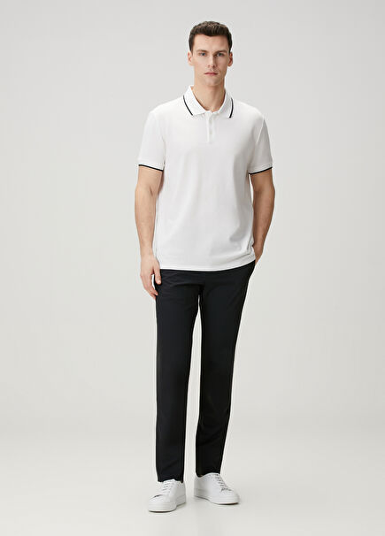 Slim Fit Black Pants