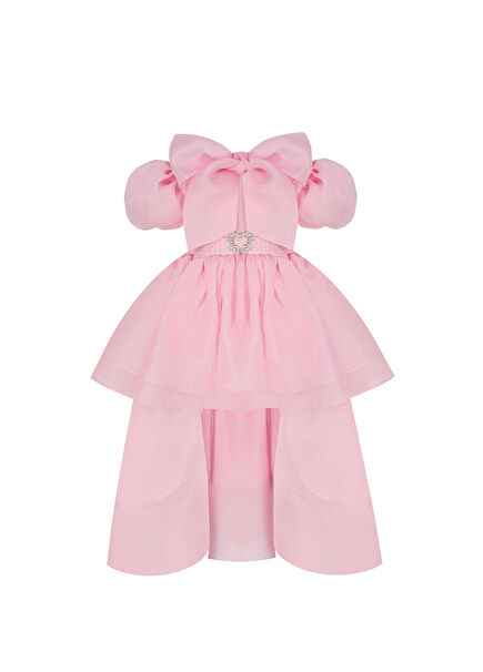 Aurora Pink Girls Dress