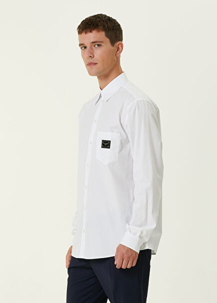 Martini Fit Essential Beyaz Gömlek
