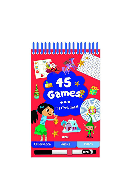 45 Games Its Christmas Kids Foreign Language Book