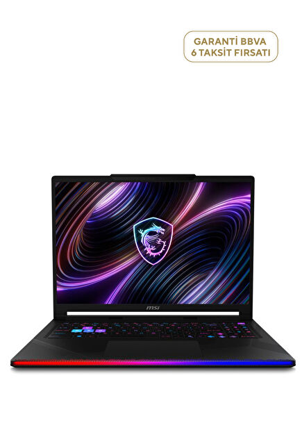 RAIDER 16 MAX HX B2WI-092TR ULTRA 9 290HX PLUS 32GB DDR5 2TB SSD RTX5080 GDDR7 16GB 16" 240Hz Windows 11 Home Gaming Laptop