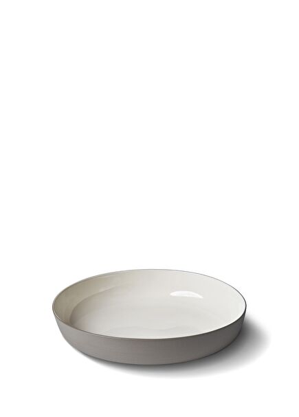 Capsule Stone Ivory Large Size Porcelain Bowl