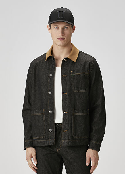 Layton Black Denim Jacket