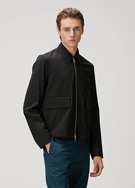 Black Wool Coat