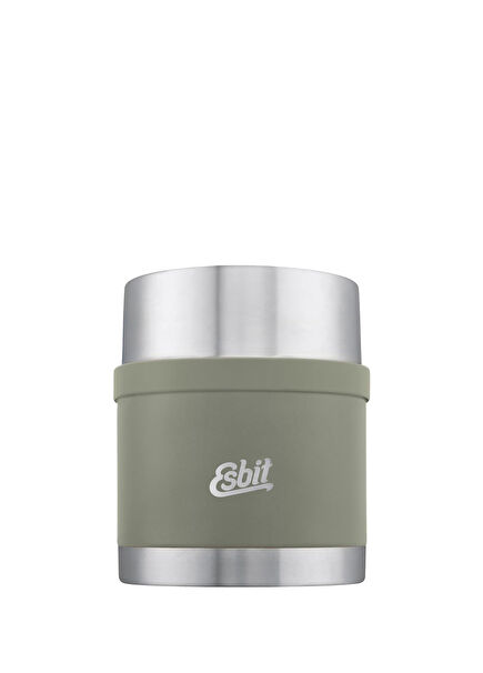 Sculptor Stone Gray Steel Food Thermos 500 ml